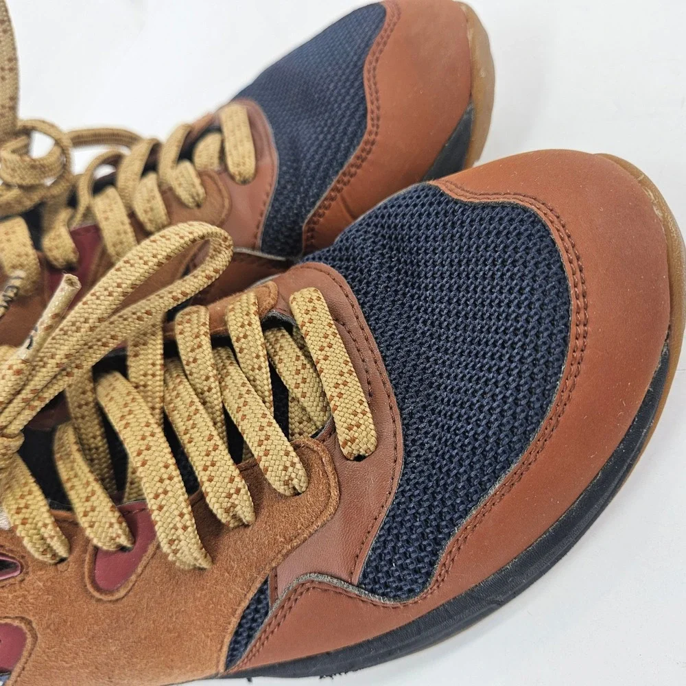 Lems Trailhead Women's Sequoia Hiking Trail Shoes Boots Brown Blue Size 8B Vegan - Picture 8 of 11
